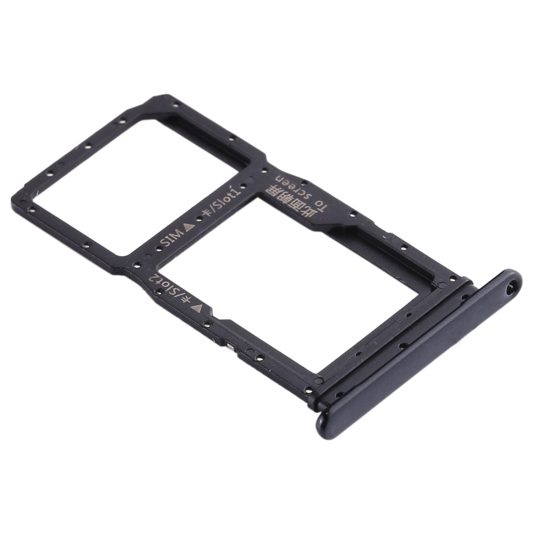 Huawei Enjoy 10 Plus Black SIM Card Tray Replacement - Image 2