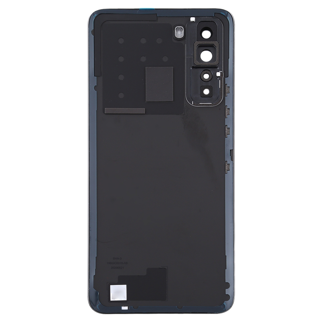 Huawei P40 Lite 5G Black Back Cover Replacement - Image 2
