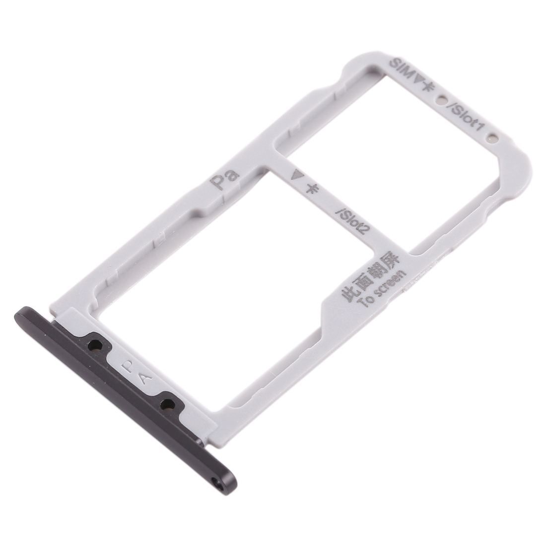 Huawei Nova 3 Black SIM Card Tray Replacement - Image 2