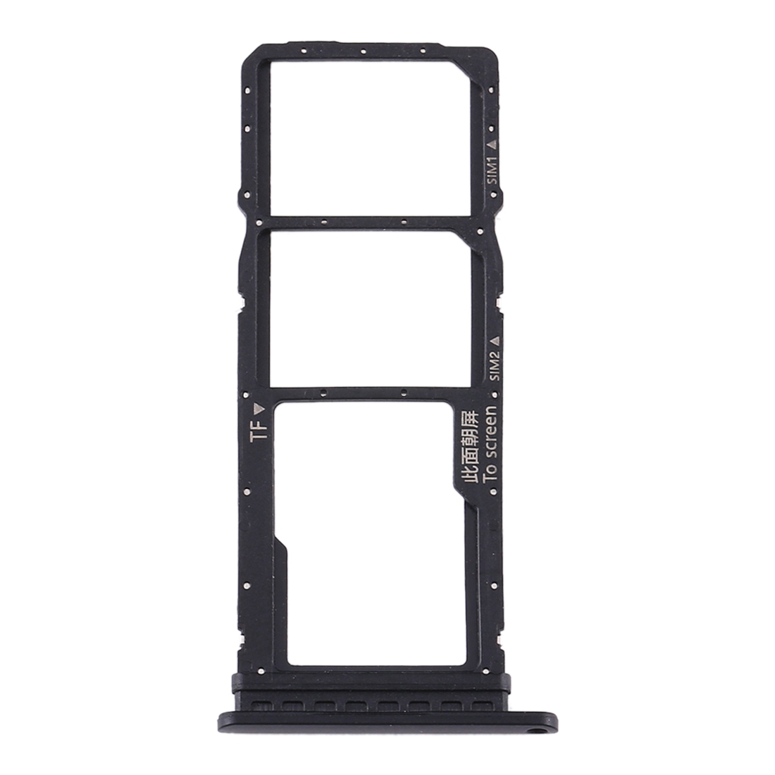 Huawei Y7p black SIM card tray replacement