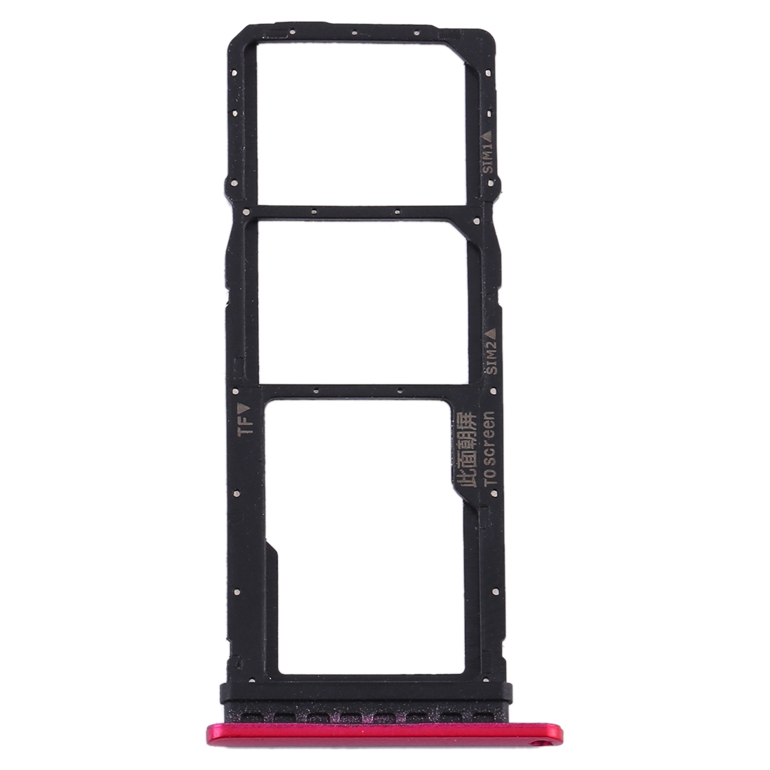 Huawei Y7p Rose Red SIM card tray replacement