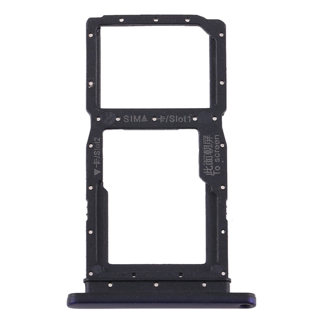 Huawei Y9s purple SIM card tray replacement
