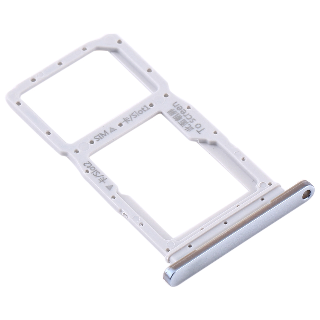 Huawei Y9s Silver SIM Card Tray Replacement - Image 2