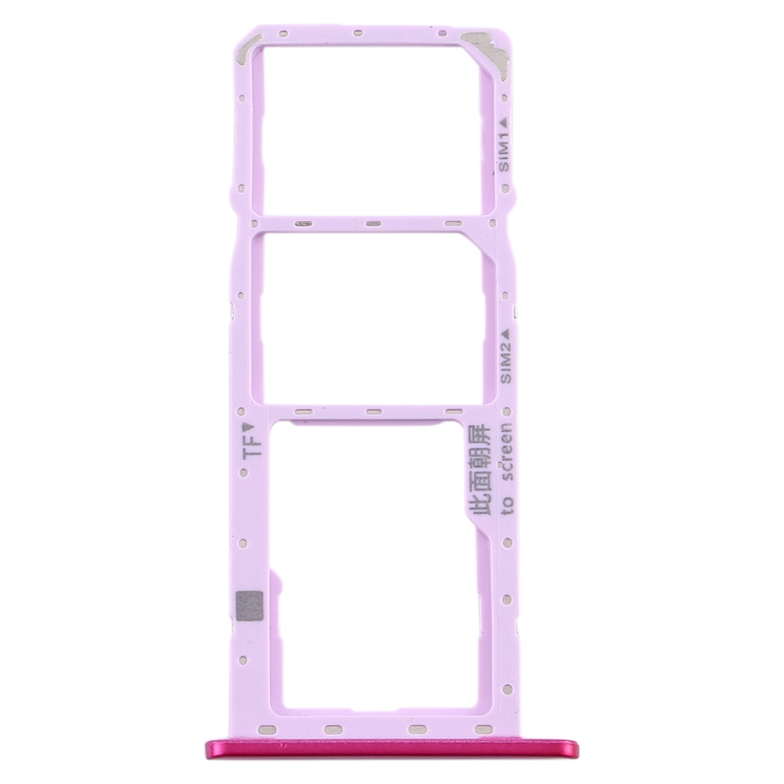 Huawei Y6 Pro 2019 SIM card tray rose red