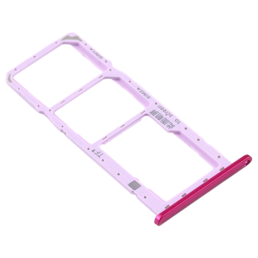Huawei Y6 Pro 2019 Rose Red SIM Card Tray Replacement - Image 2