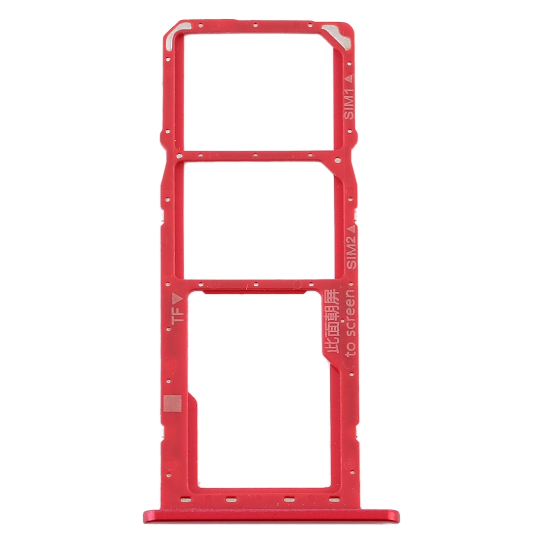 Huawei Y6 Pro 2019 red SIM card tray