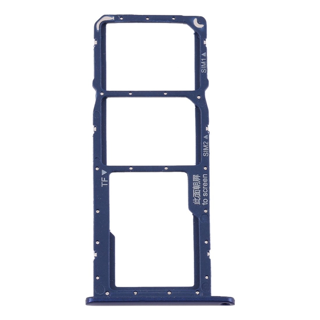 Huawei Y6 2019 SIM card tray replacement blue