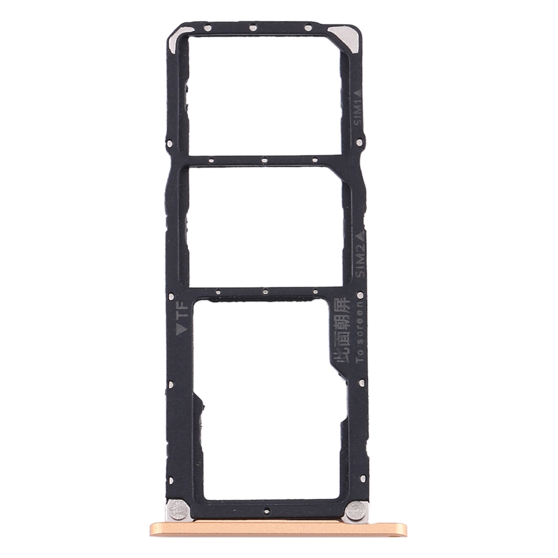 Huawei Enjoy Max gold SIM card tray replacement