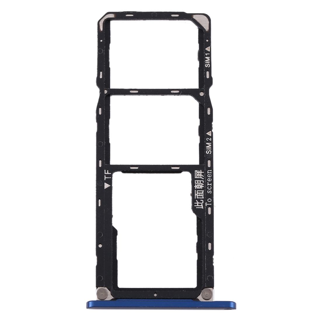 Huawei Enjoy Max blue SIM card tray replacement