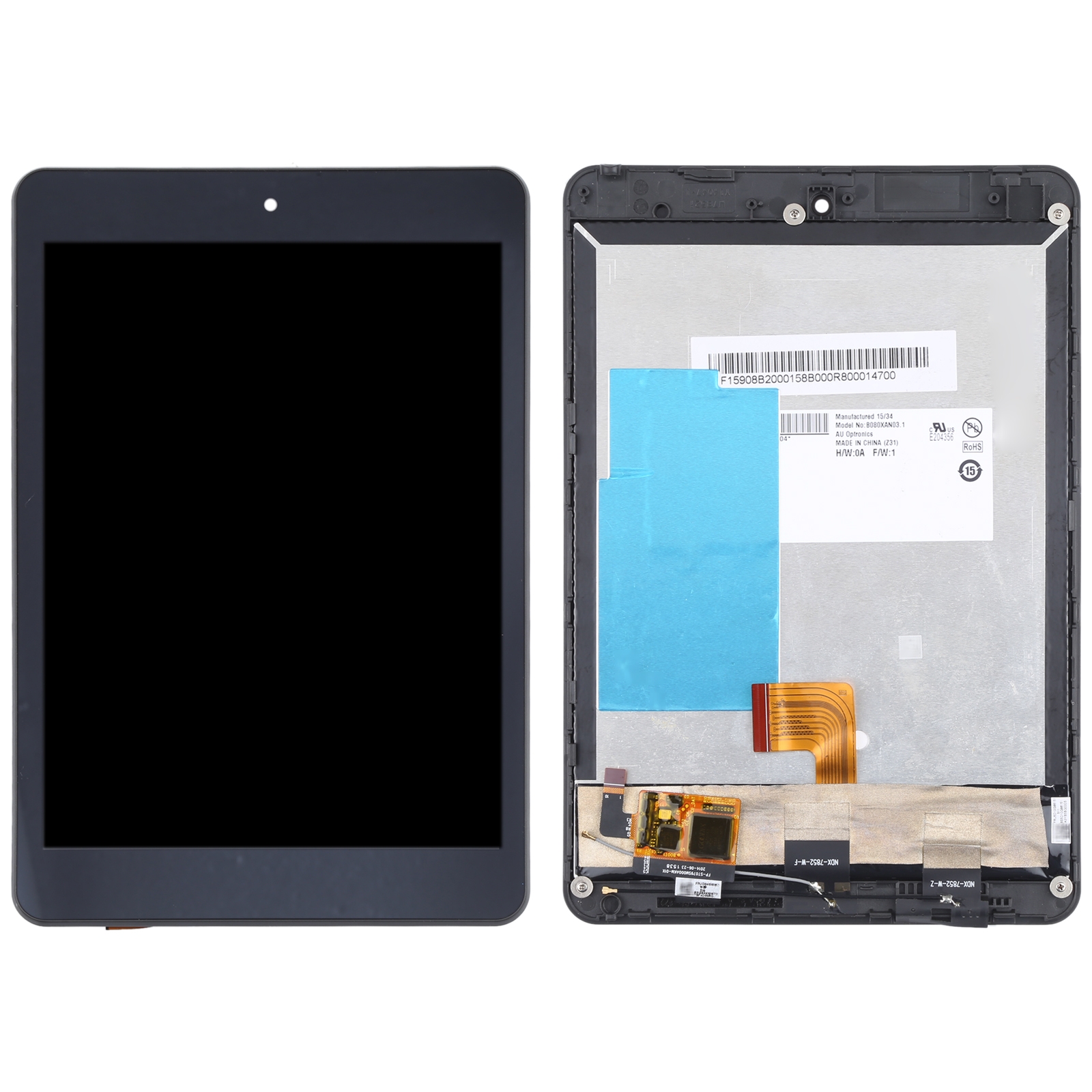 Lenovo Miix 3-830 Black LCD Screen Replacement - Image 2