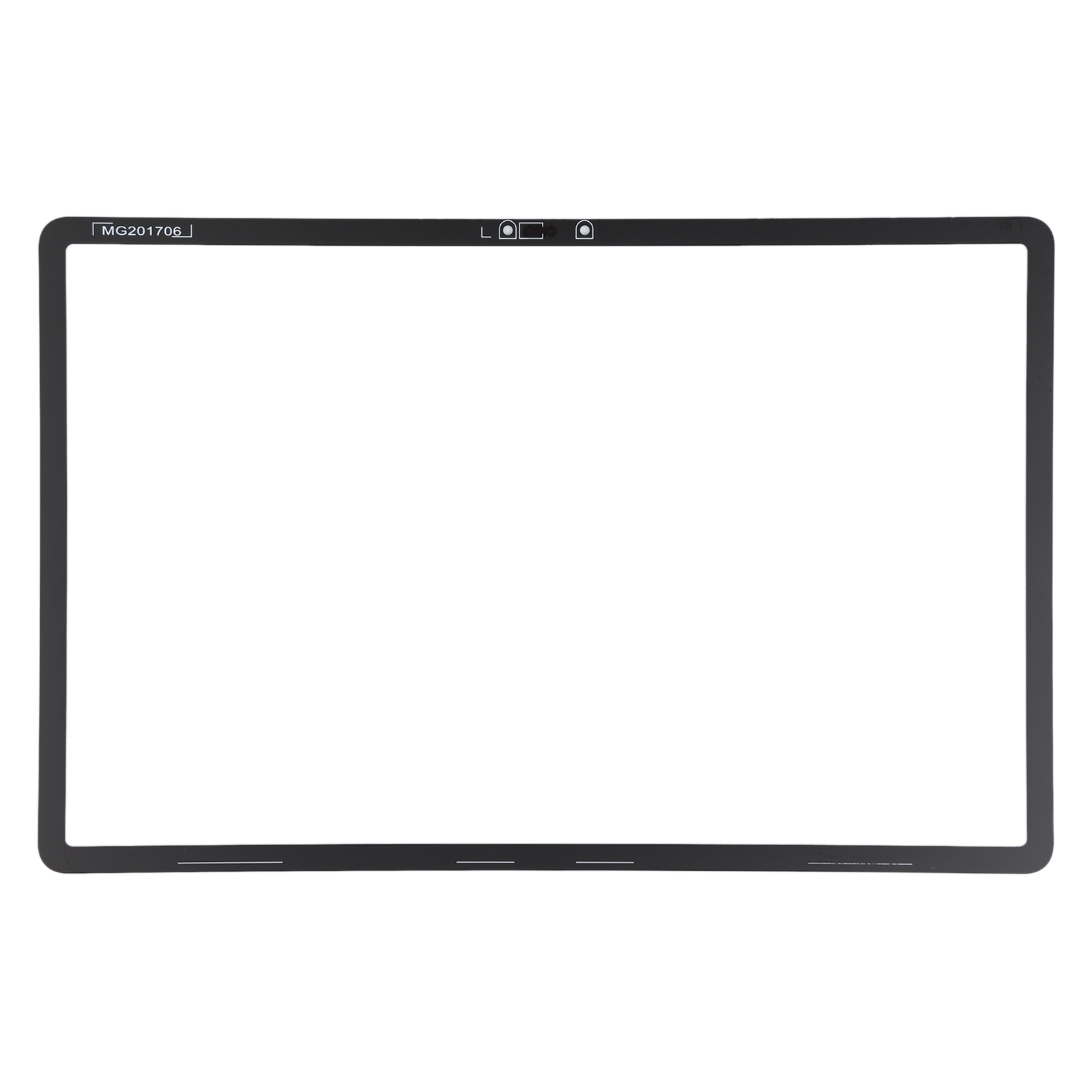 Lenovo Tab P11 Pro Black Front Screen Replacement - Image 2