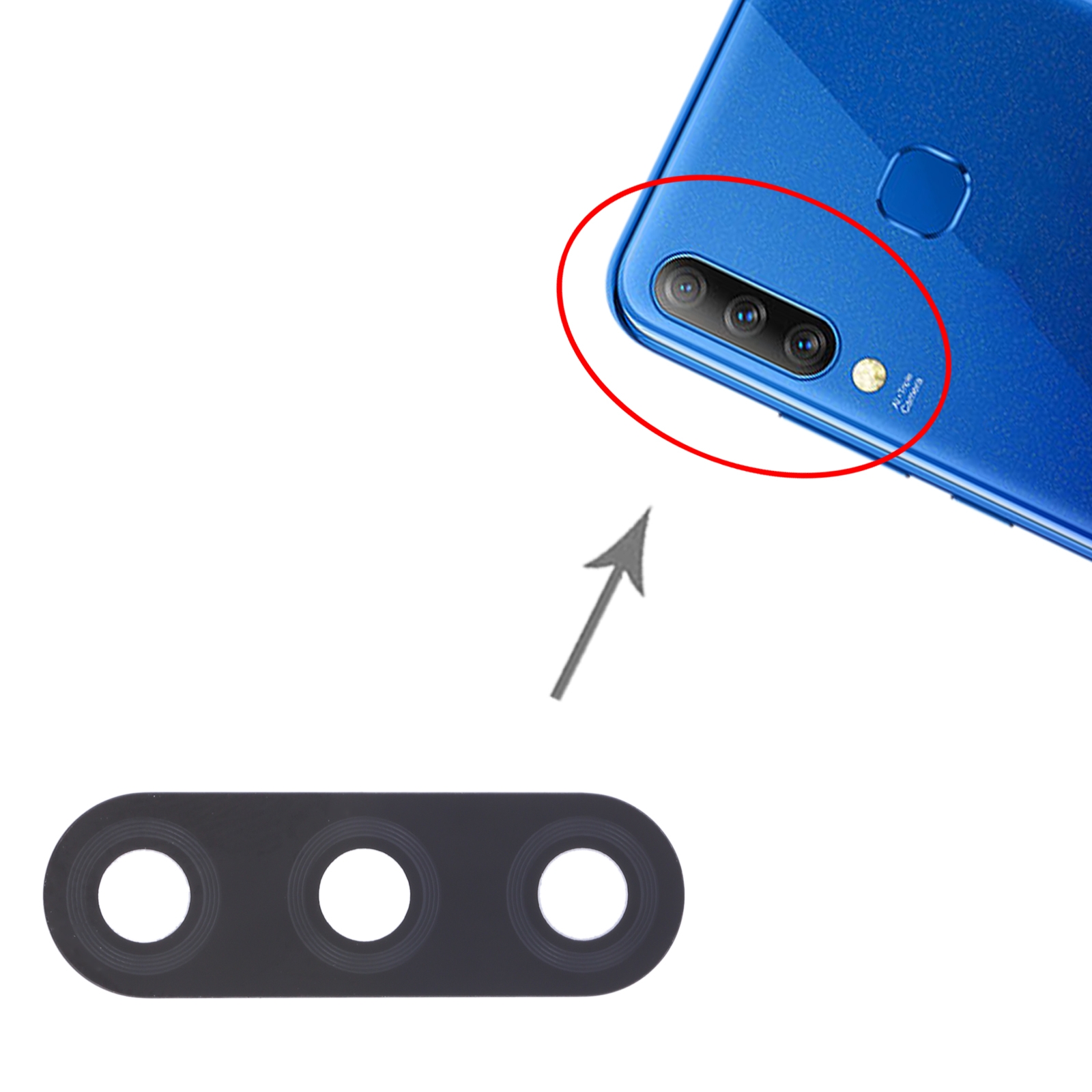 Infinix S4 X626 X626B X610B Back Camera Lens Replacement - Image 3