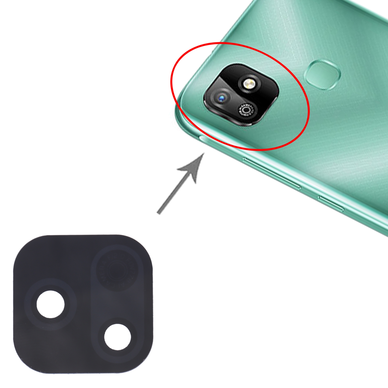 Infinix Smart HD 2021 X612 Back Camera Lens Replacement - Image 3