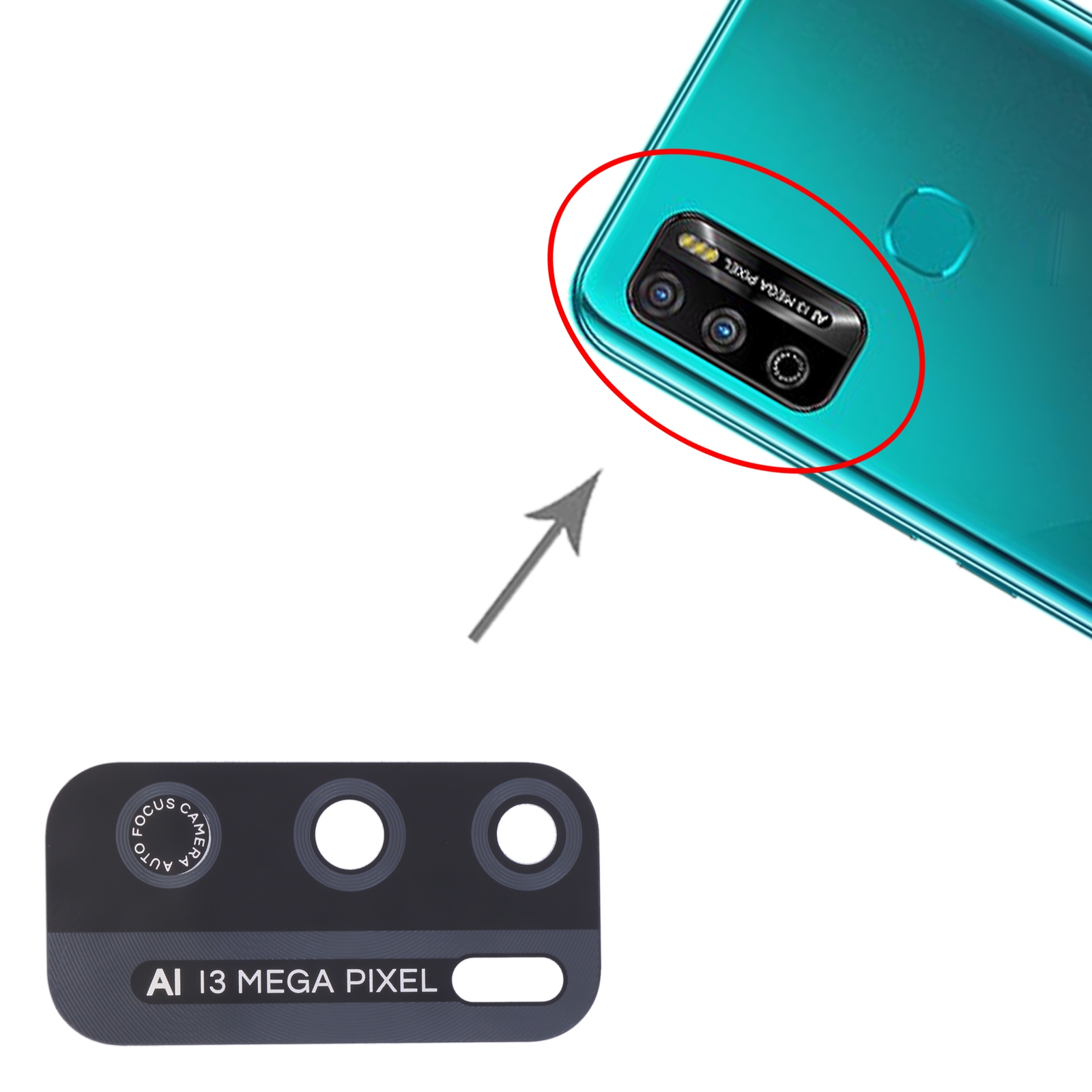 Infinix Hot 9 Play X680 Back Camera Lens Replacement - Image 3