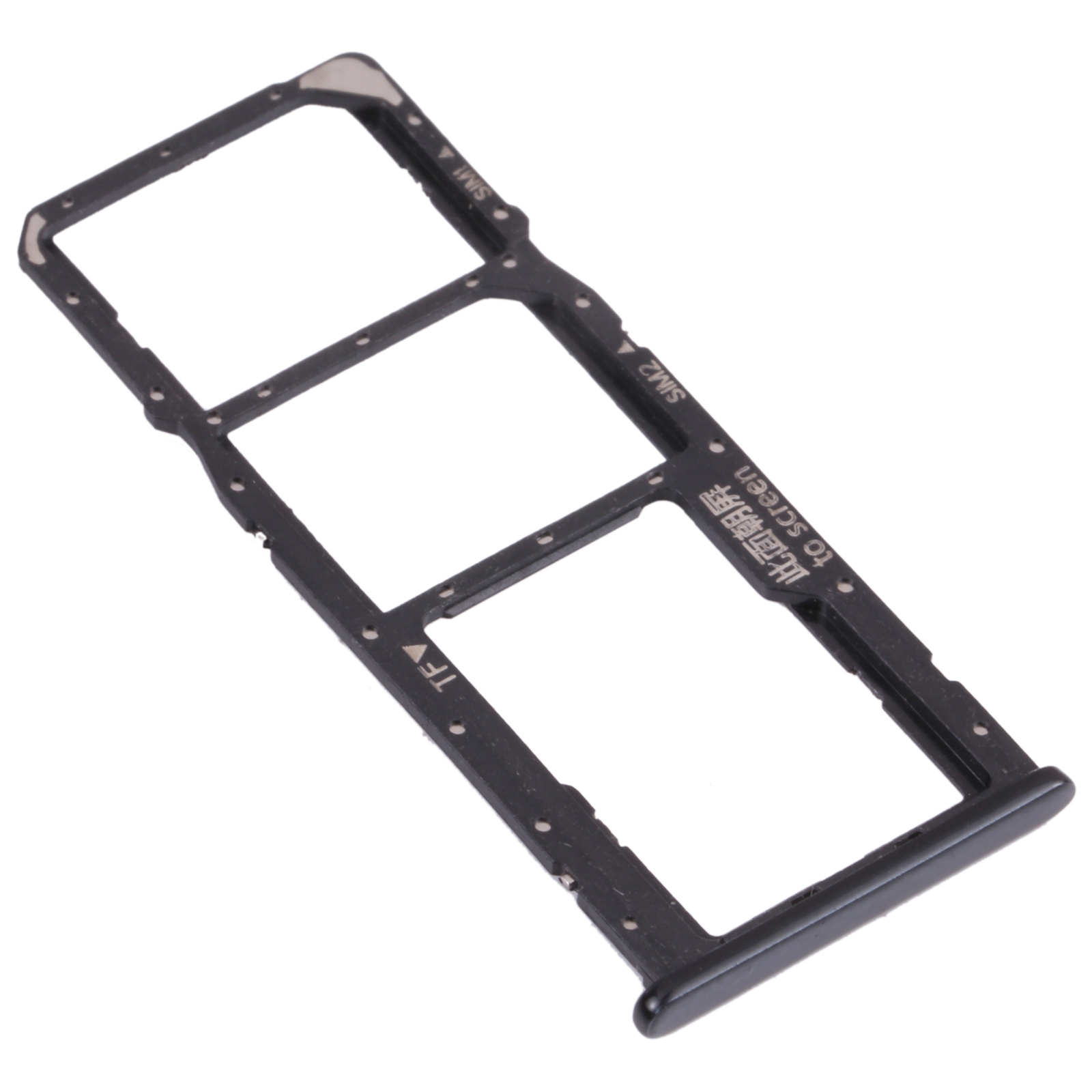 Huawei Y7 2018 SIM card tray black replacement