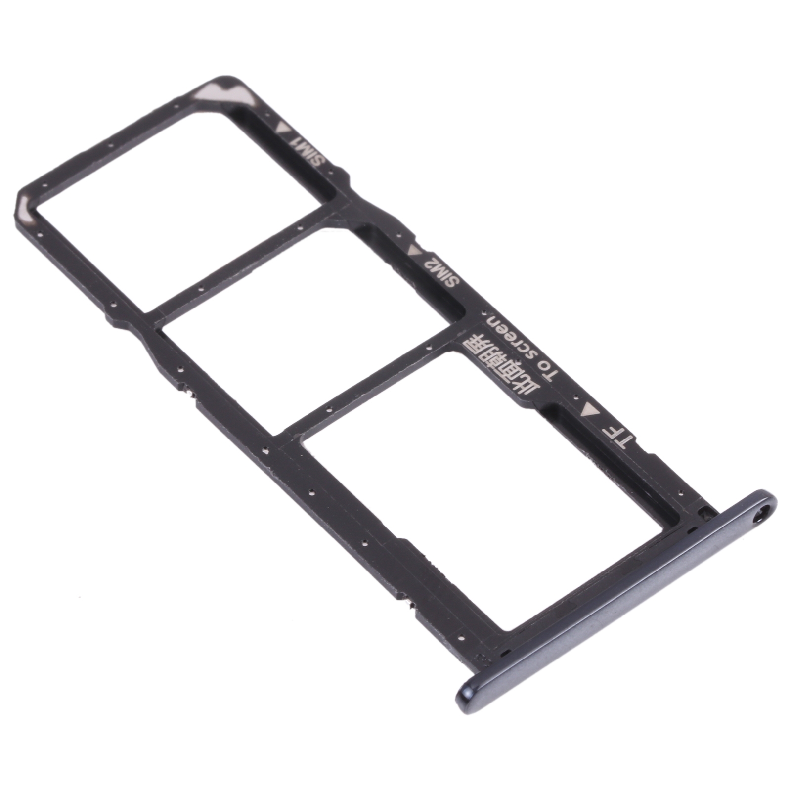 Huawei Enjoy 8e black SIM card tray replacement