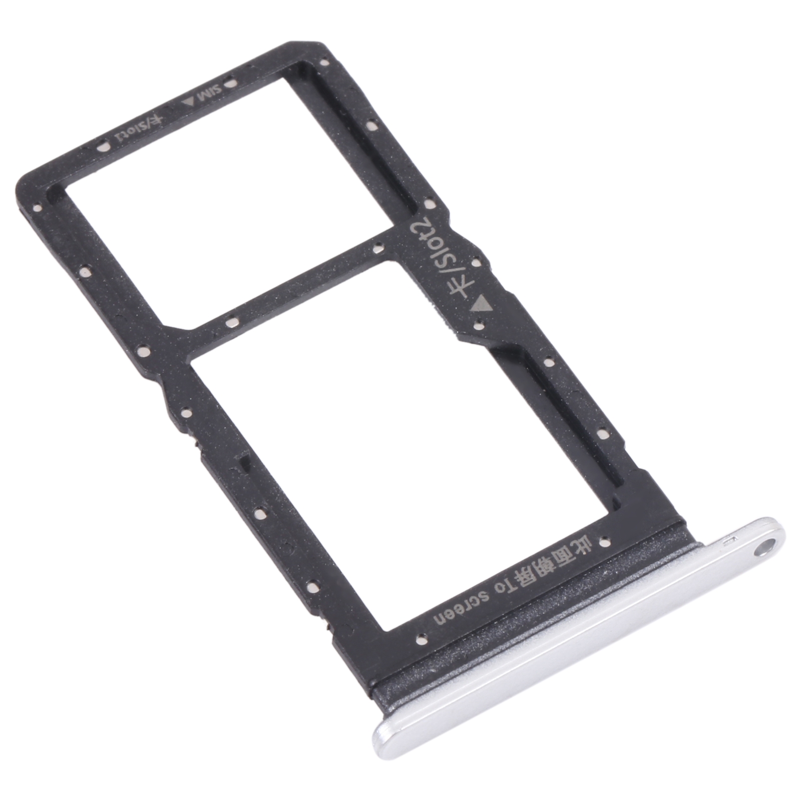 Huawei Maimang 10 SE silver SIM card tray
