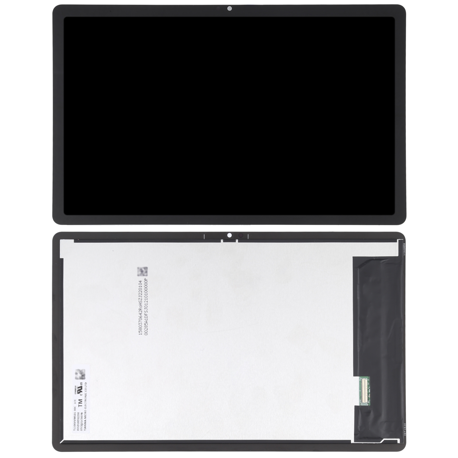 Lenovo Tab M10 Plus 3rd Gen LCD screen replacement black