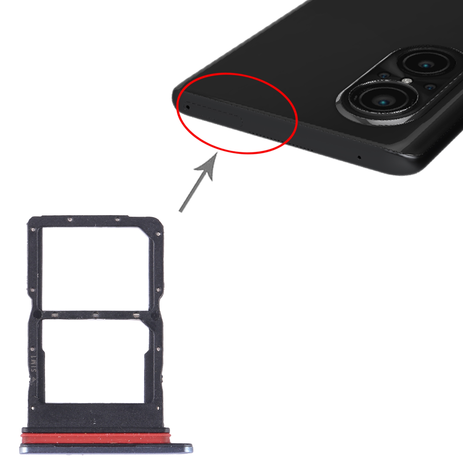 Huawei Nova 9 SE 5G Blue SIM Card Tray Replacement - Image 3