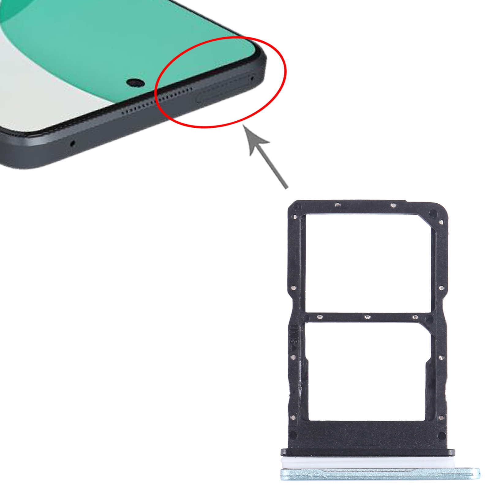 Huawei Nova 11i Green SIM Card Tray Replacement - Image 3