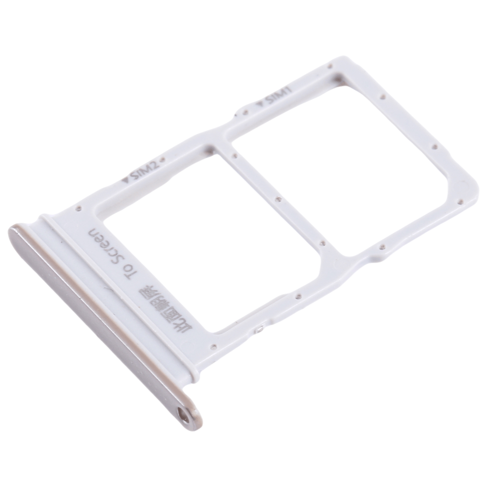Huawei Nzone S7 Pro+ 5G gold SIM card tray