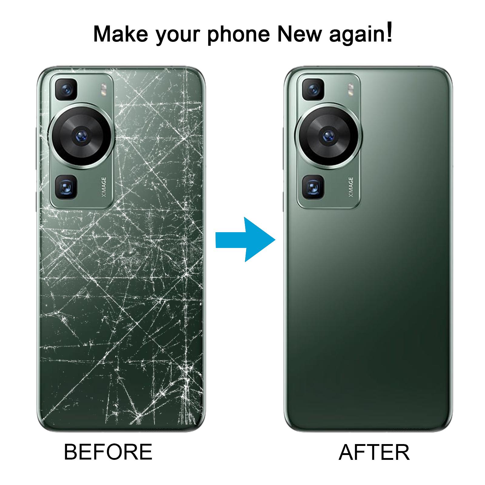 Huawei P60 Green Back Cover Replacement - Image 5