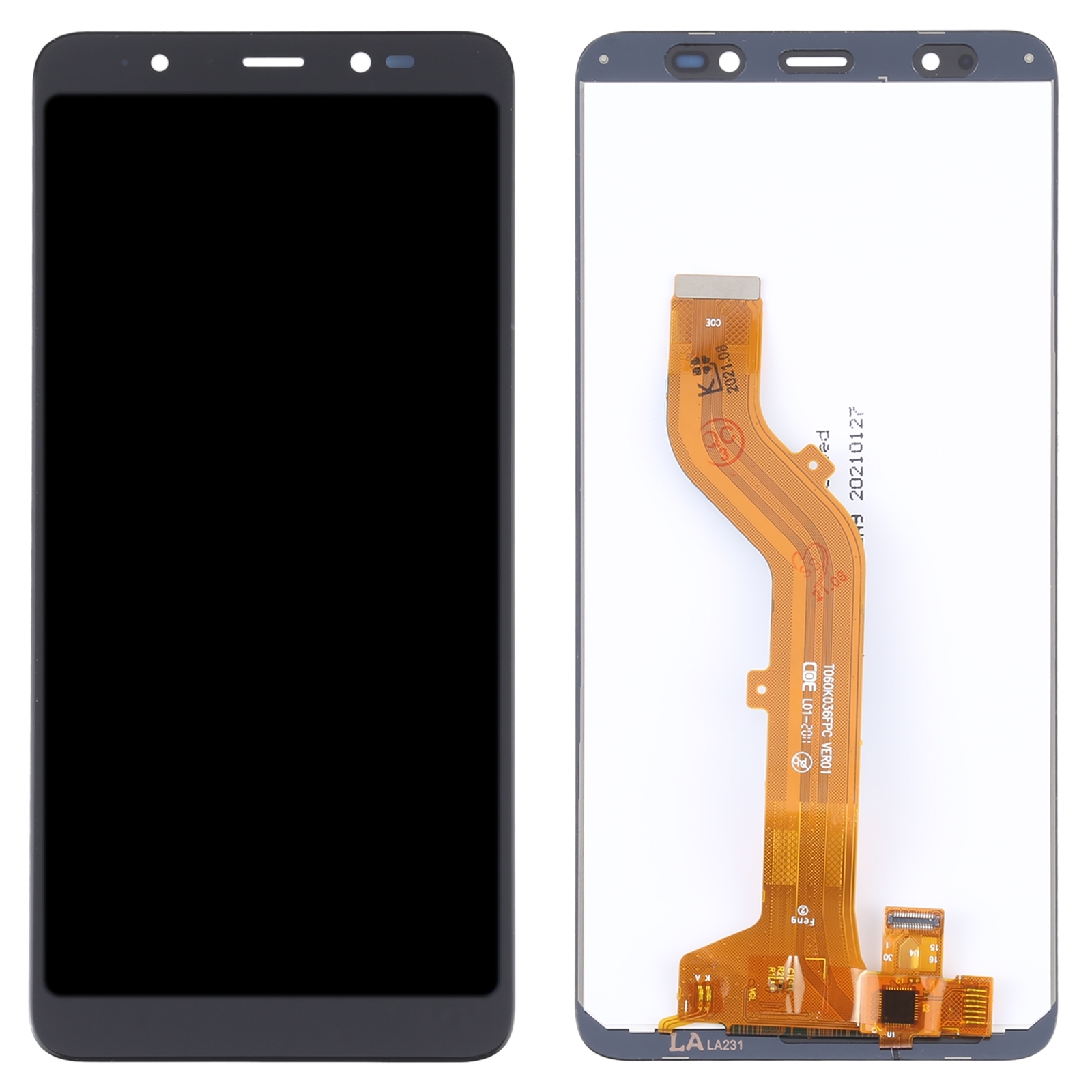 Itel P33 Plus LCD Screen and Digitizer Full Assembly Replacement - Image 2