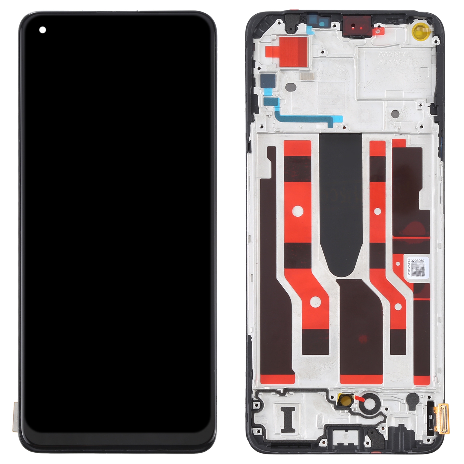 OPPO A96 LCD Screen Replacement with Frame Assembly - Image 2