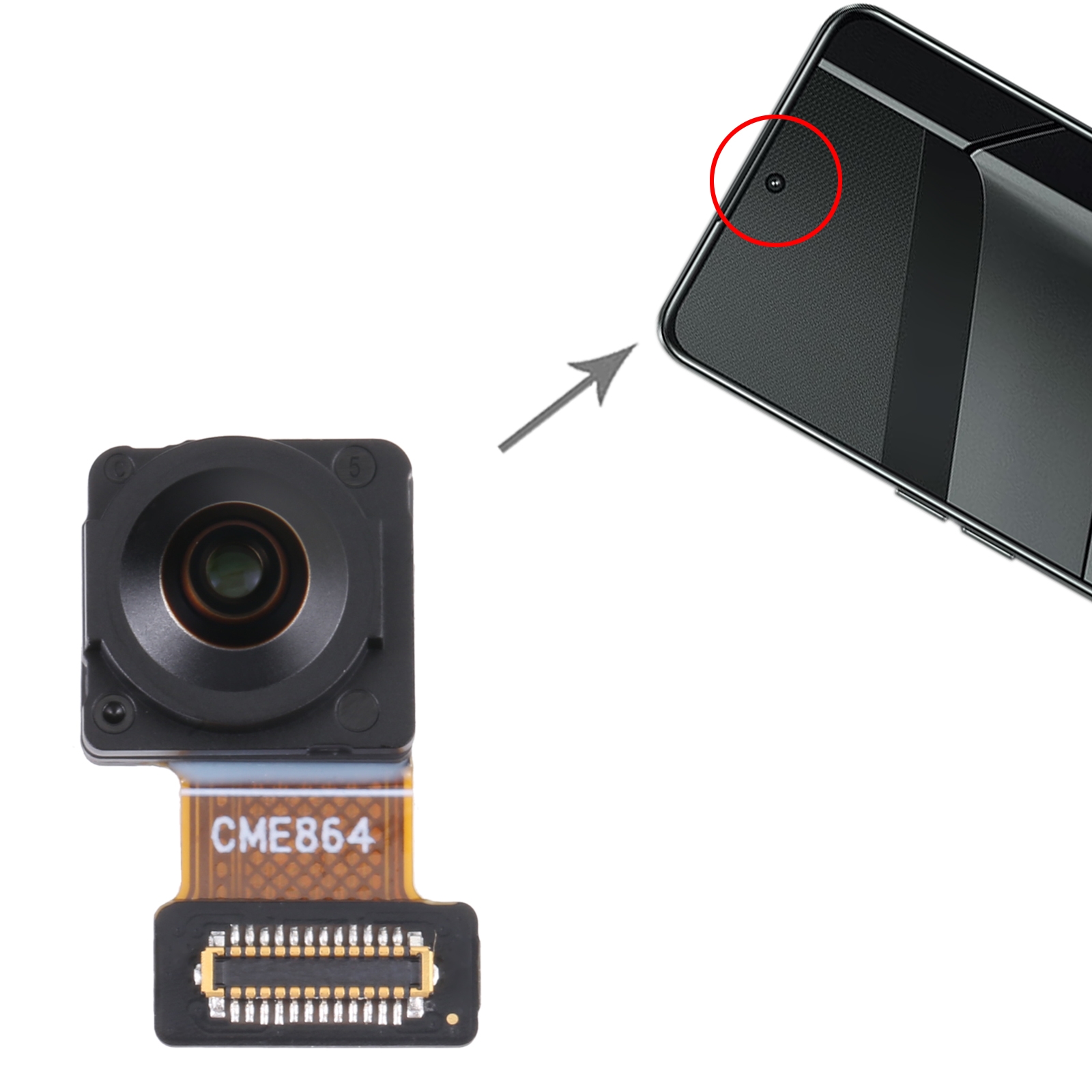 Realme GT Neo 3 Front Camera Replacement - Image 4