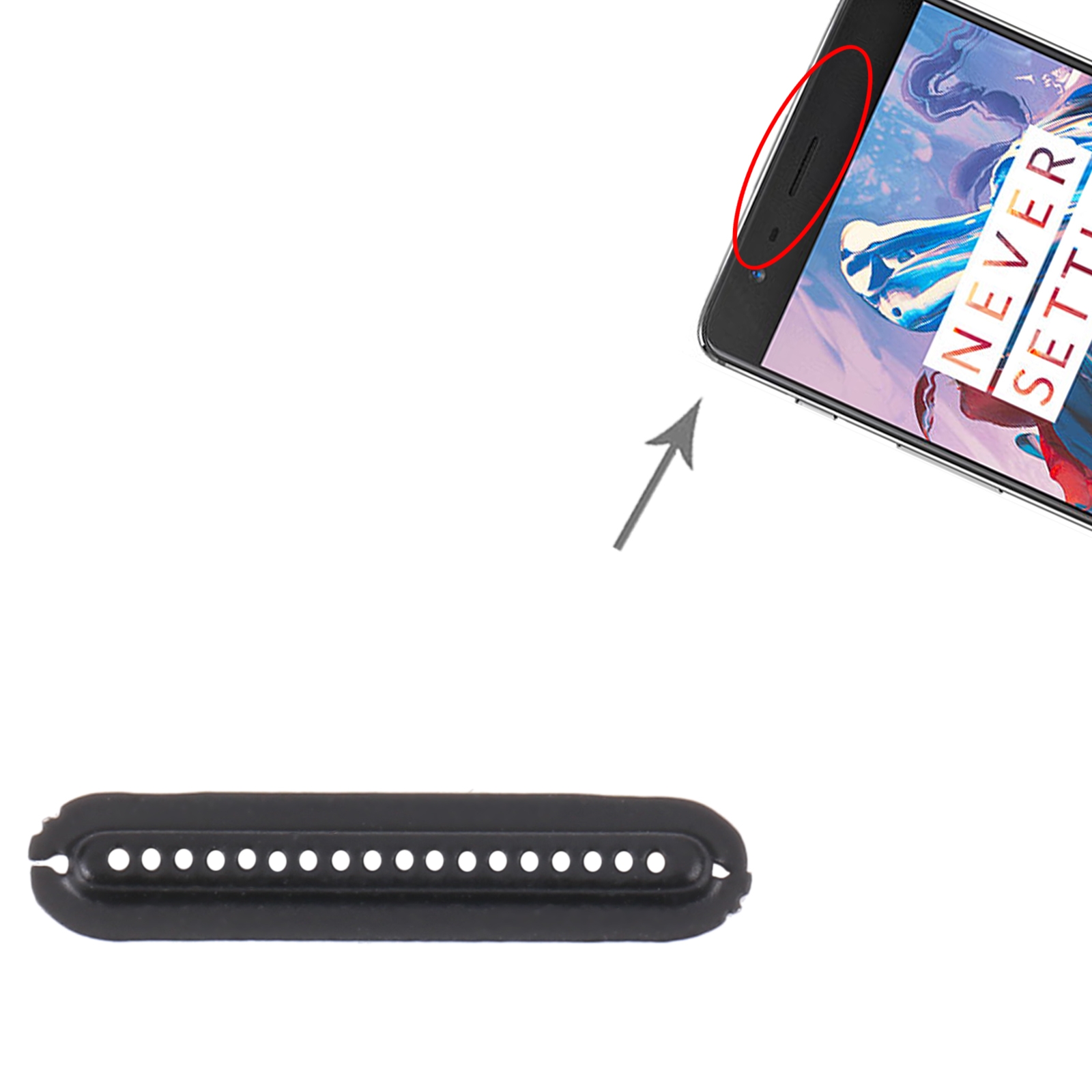 OnePlus 3 Earpiece Receiver Mesh Cover Replacement - Image 3