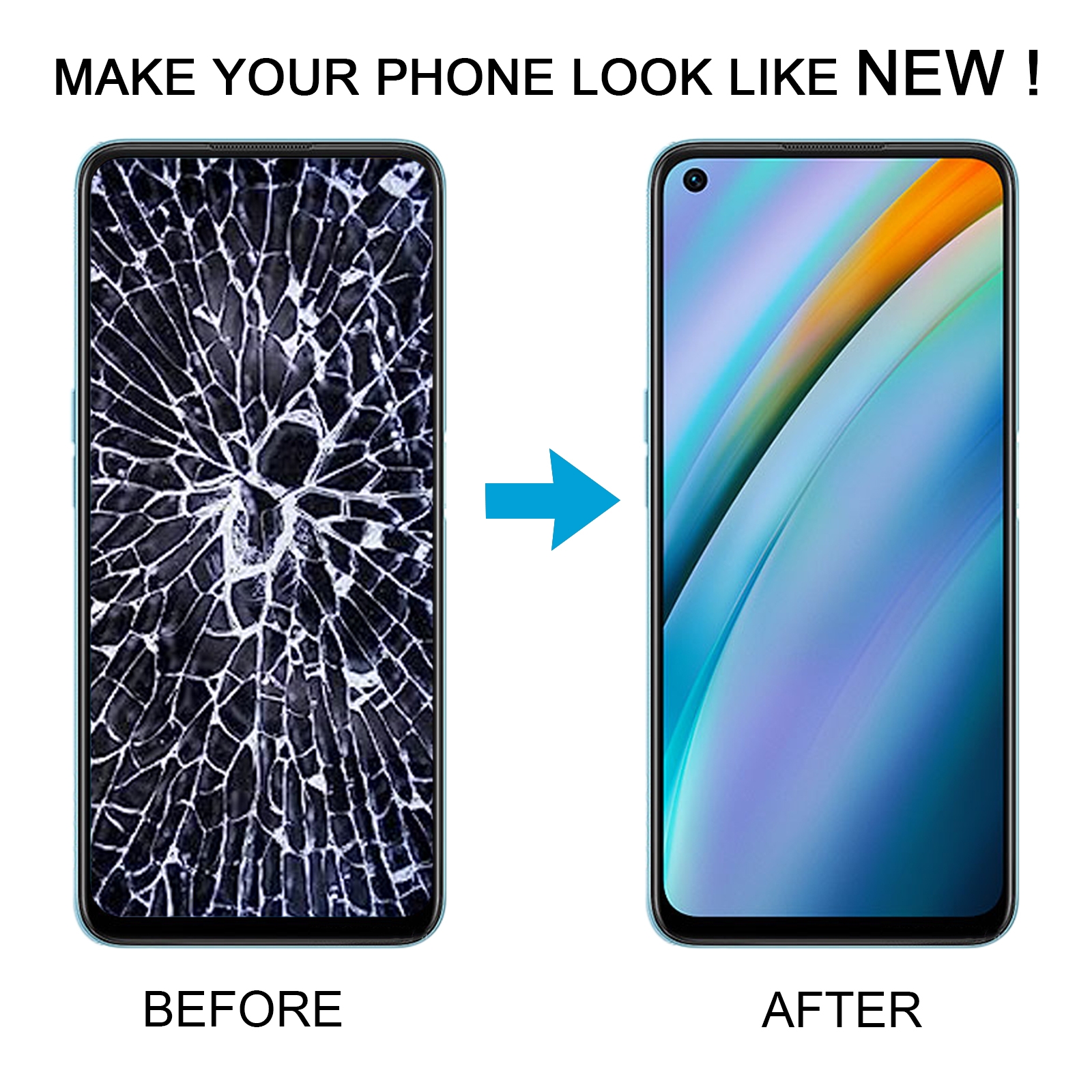 Realme Q3t LCD Screen Digitizer Assembly Replacement - Image 5