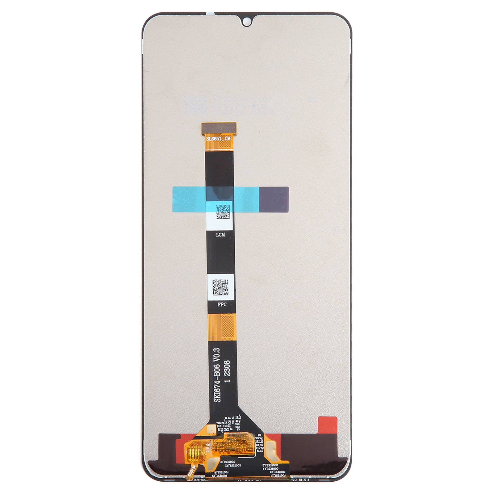 Realme C36 LCD Screen With Digitizer Full Assembly Replacement - Image 2