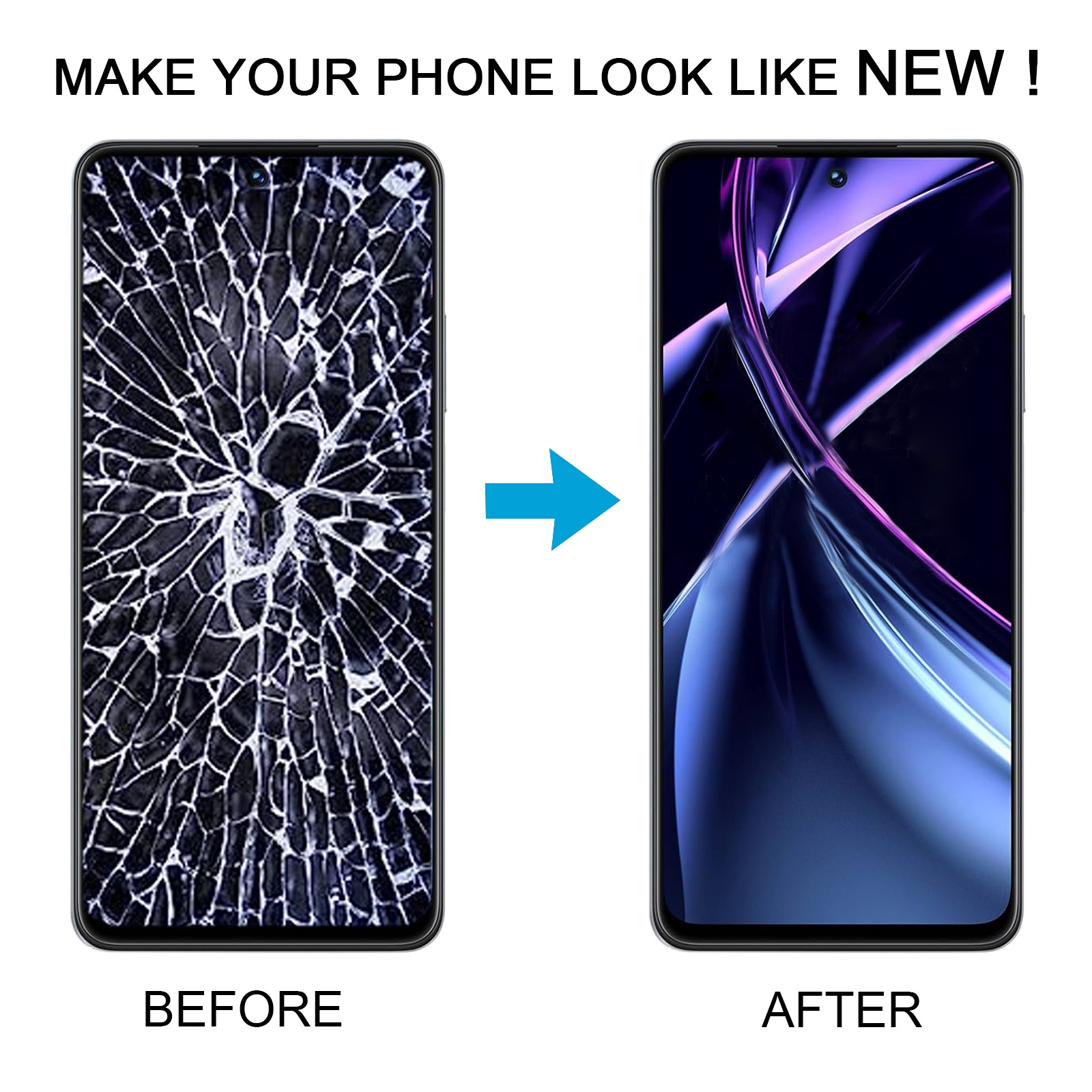 Realme Narzo N55 LCD Screen Replacement - Image 6