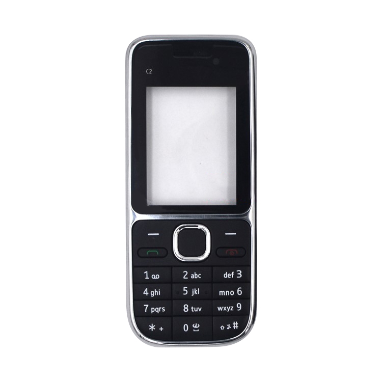Nokia C2-01 black full housing cover