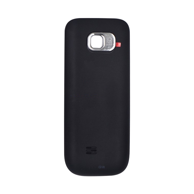 Nokia C2-01 Black Full Housing Cover Replacement - Image 2