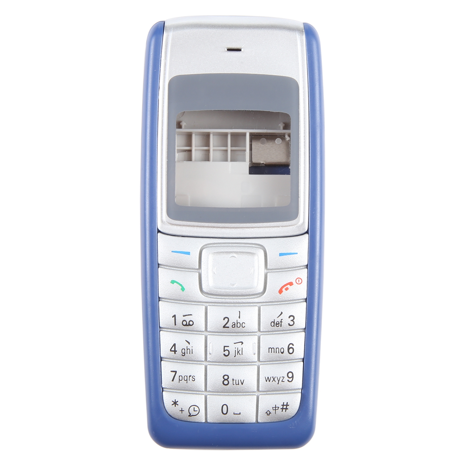 Nokia 1110 full housing cover blue