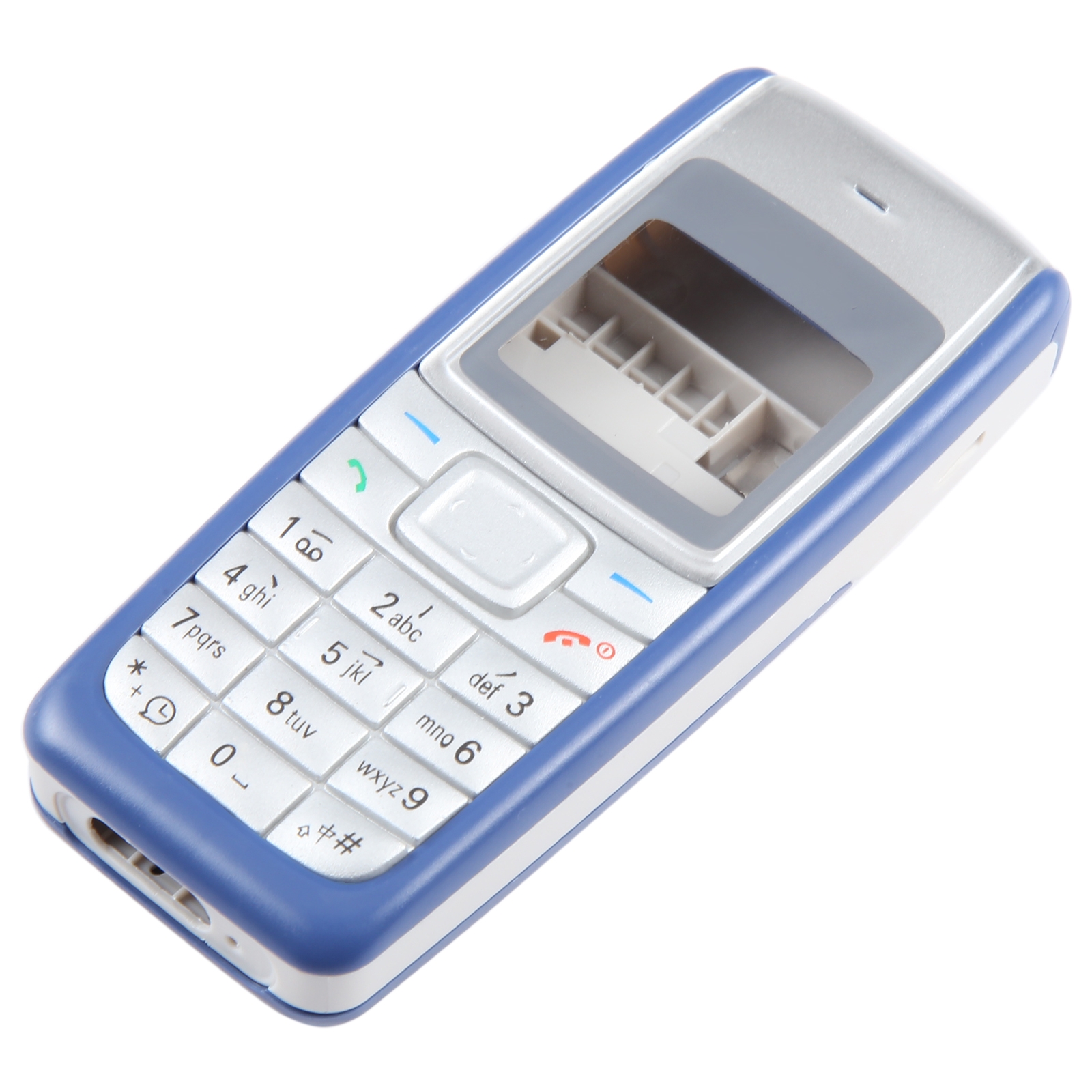 Nokia 1110 Blue Full Housing Cover Replacement - Image 3