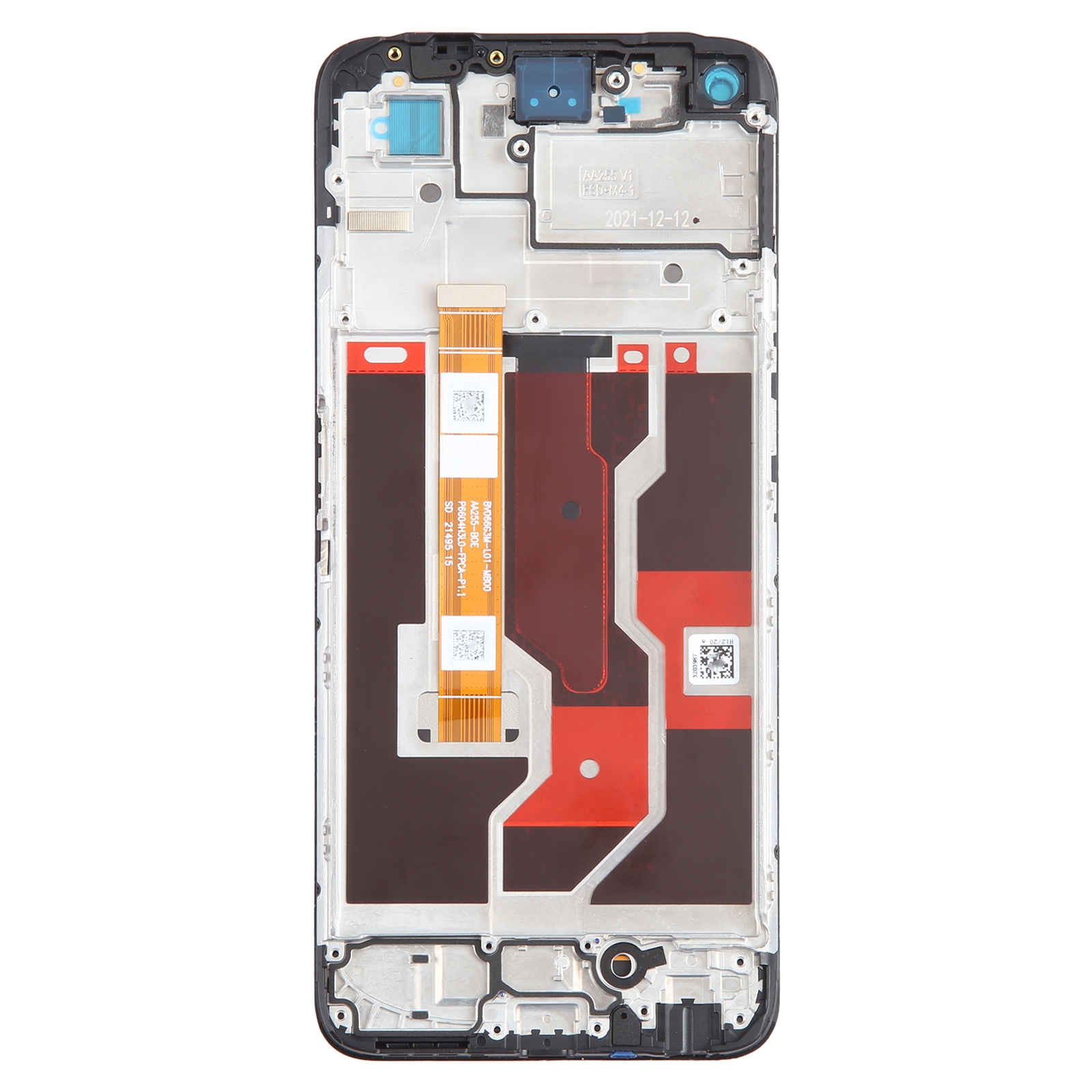 OPPO A76 4G LCD Screen Digitizer Full Assembly Replacement - Image 2