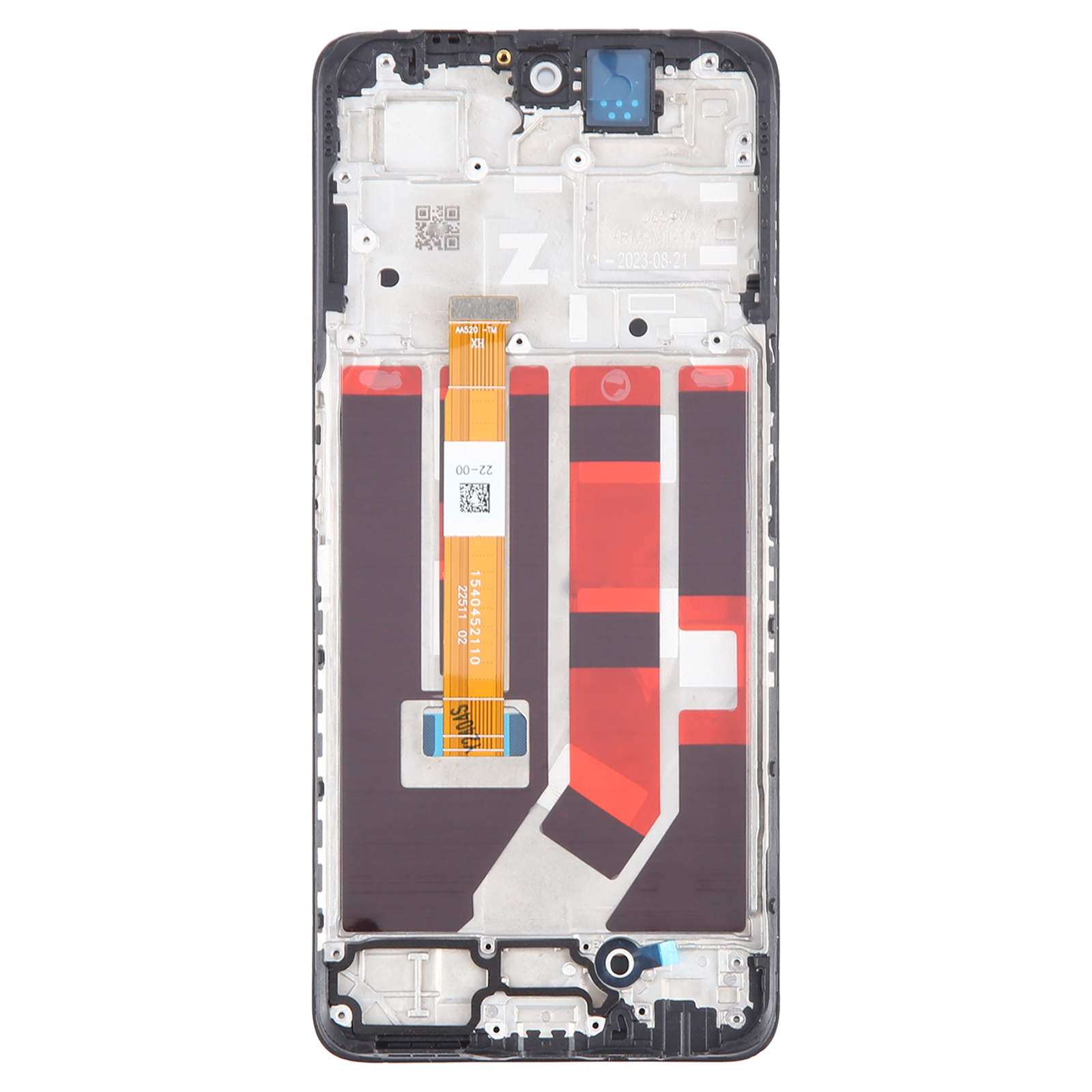 OPPO A98 5G LCD Screen Digitizer Frame Assembly Replacement - Image 2