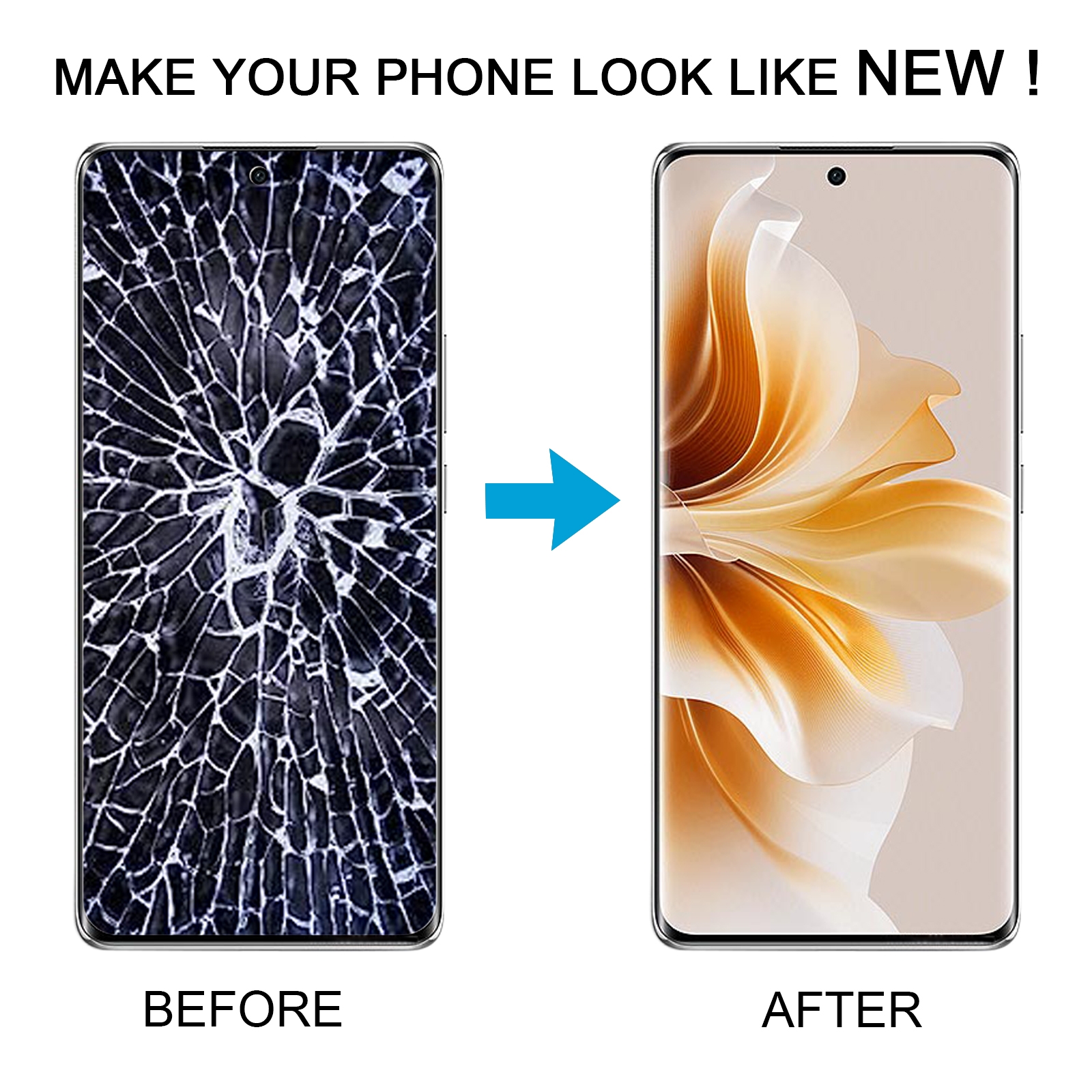 OPPO Reno11 5G Transparent AMOLED Screen Replacement - Image 5