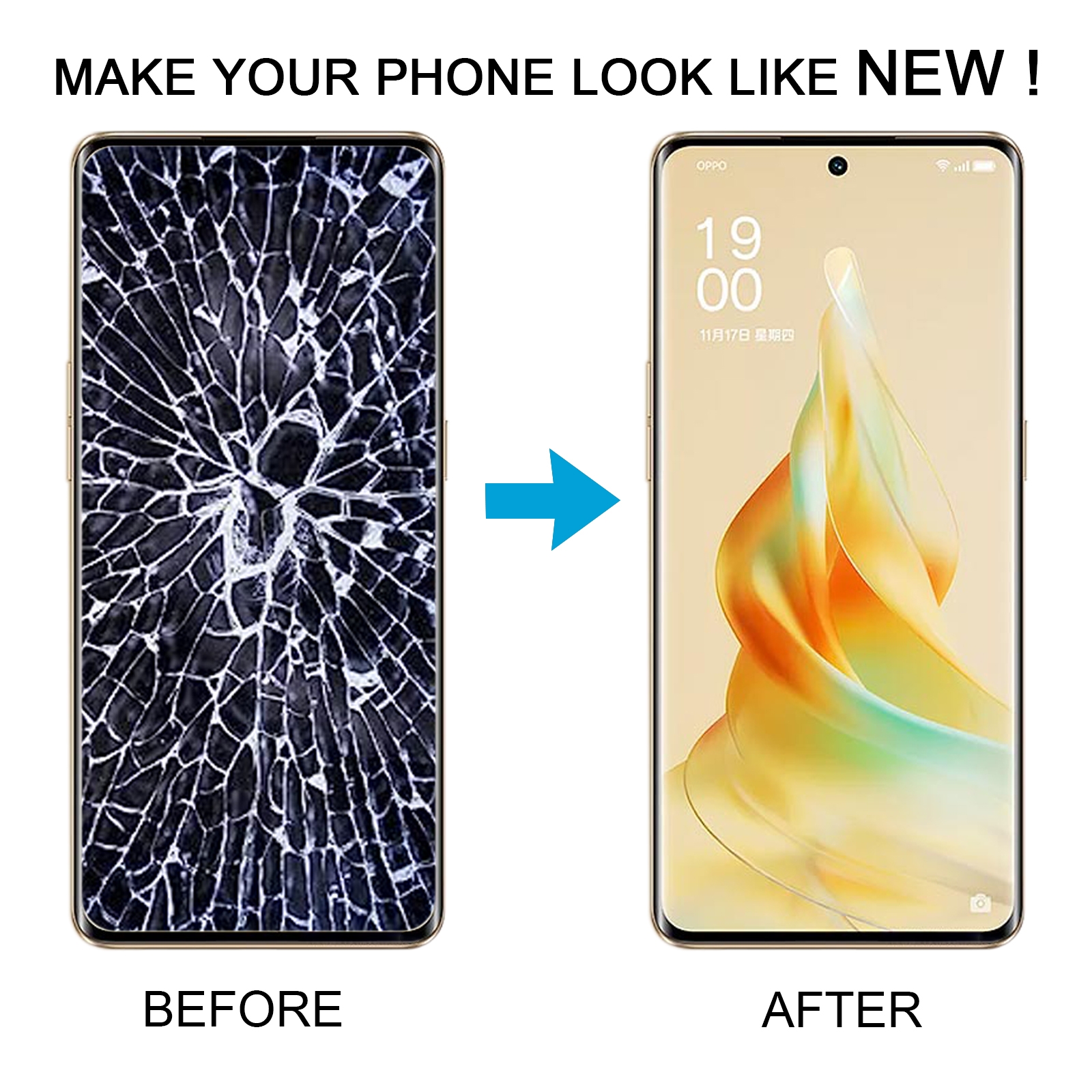 OPPO Reno9 Pro AMOLED Screen Replacement - Image 5