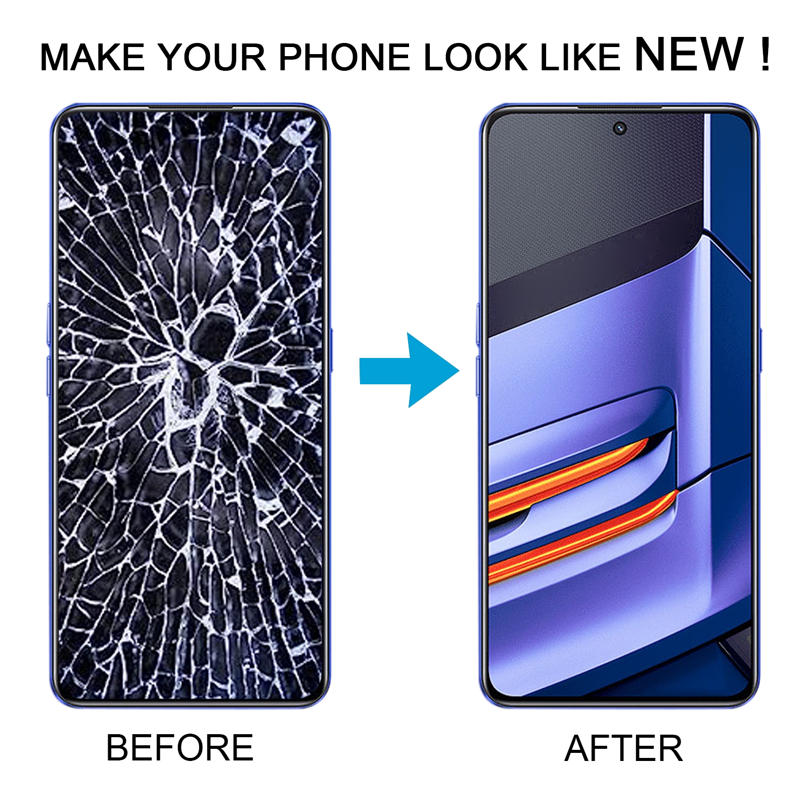 Realme GT Neo 3 RMX3561 RMX3560 AMOLED Screen Replacement - Image 5