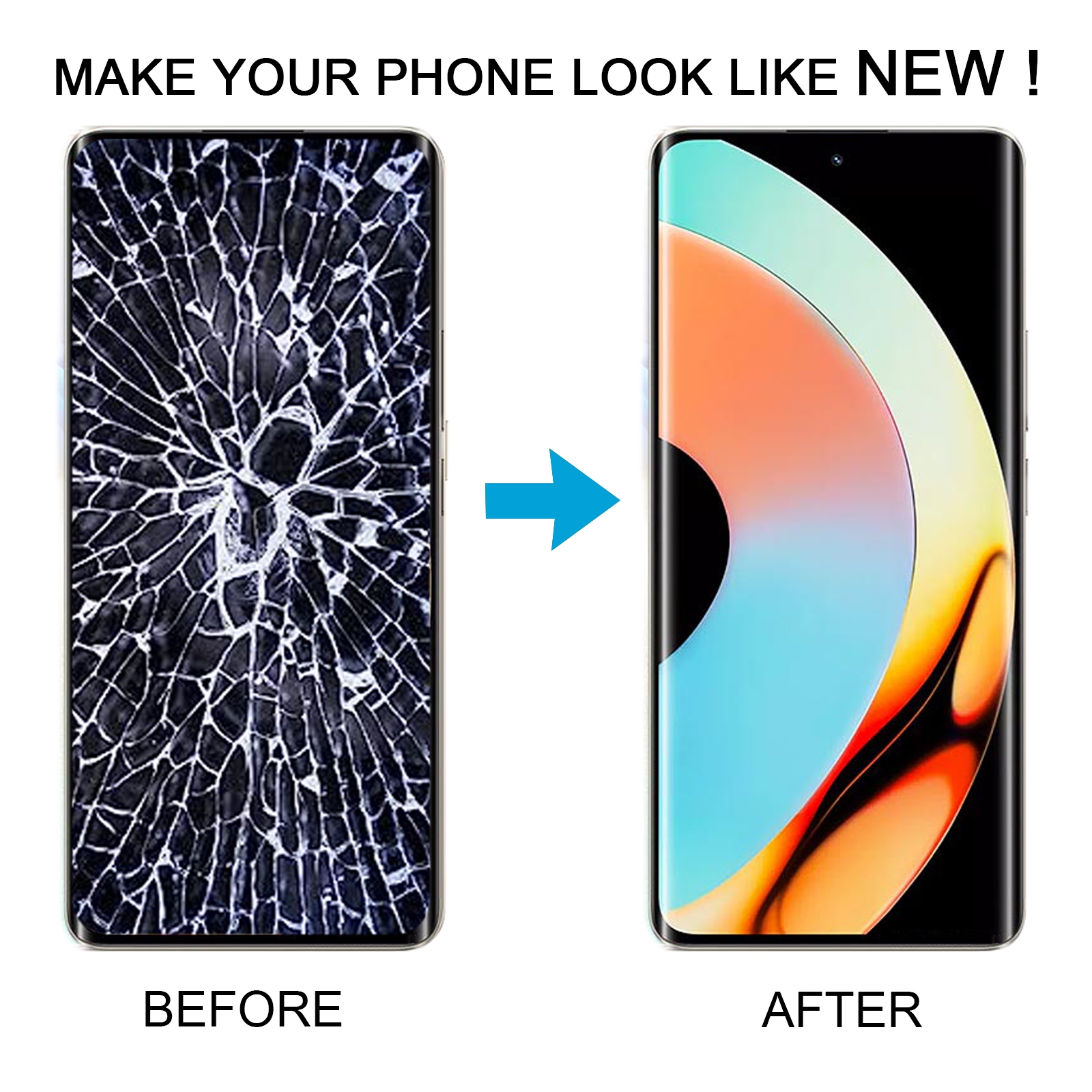 Realme 10 Pro+ AMOLED LCD Screen Replacement - Image 5