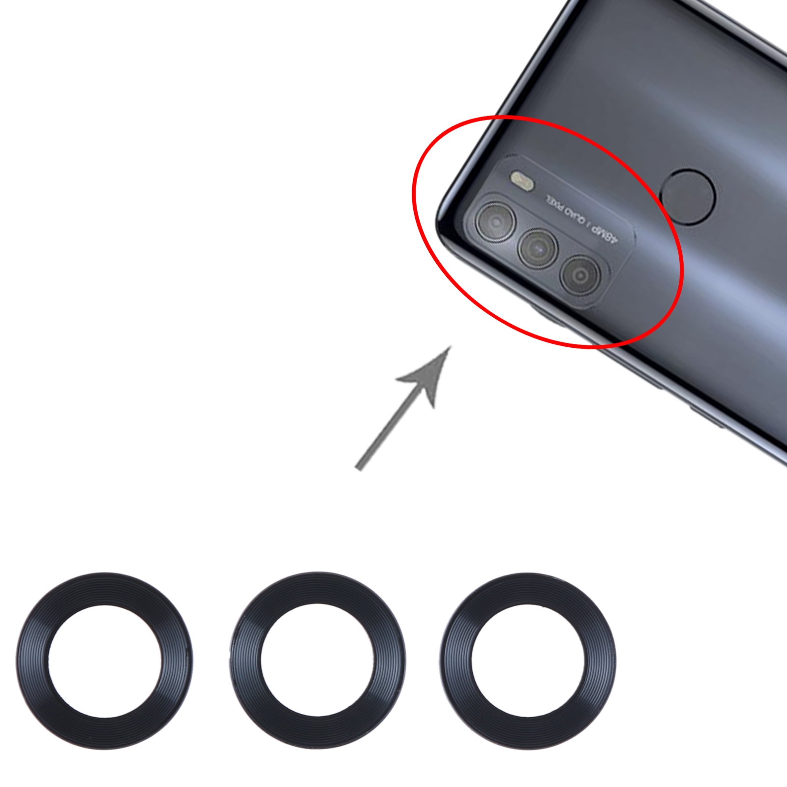 Motorola Moto G50 Back Camera Lens Replacement - Image 3
