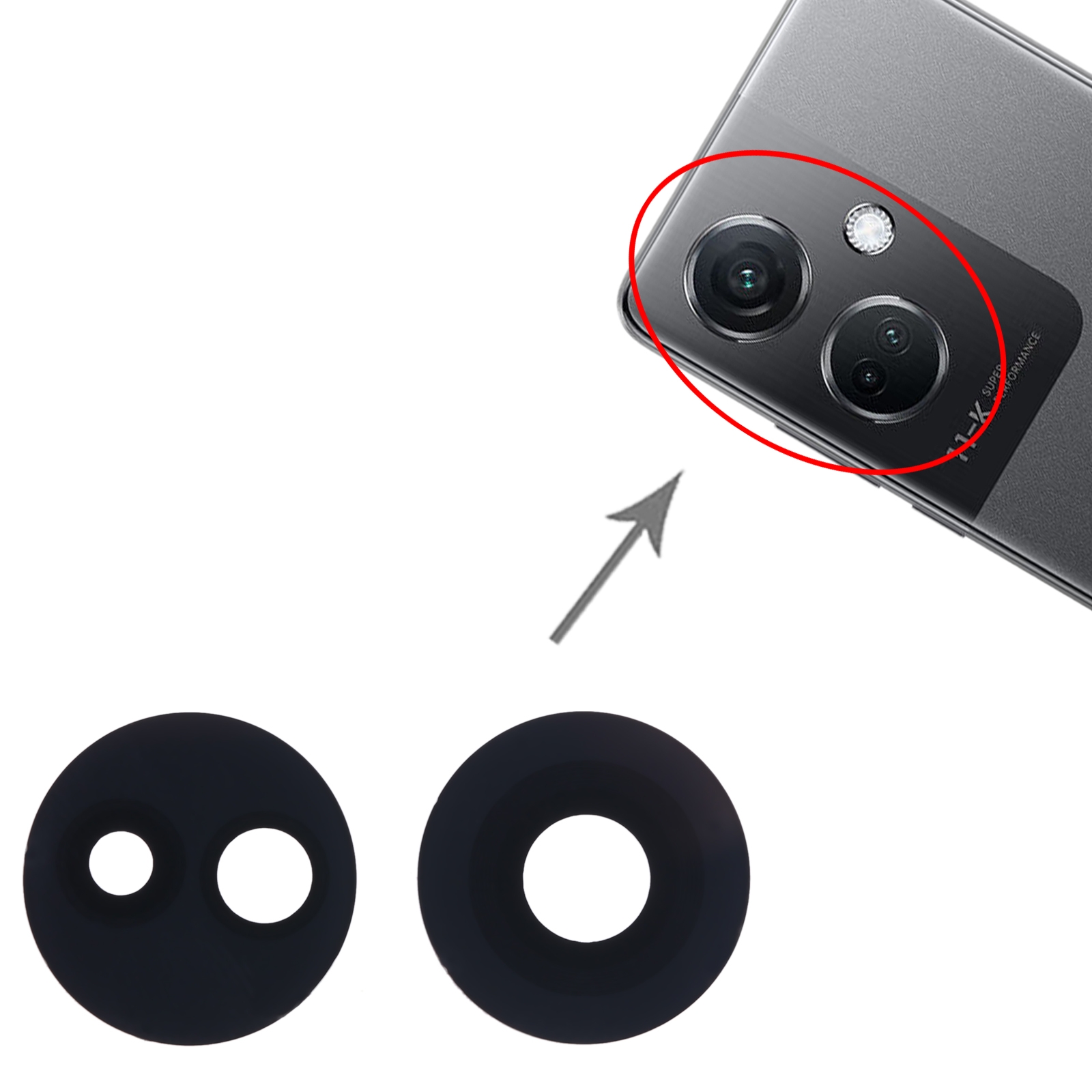 OPPO K11 Back Camera Lens Replacement - Image 3