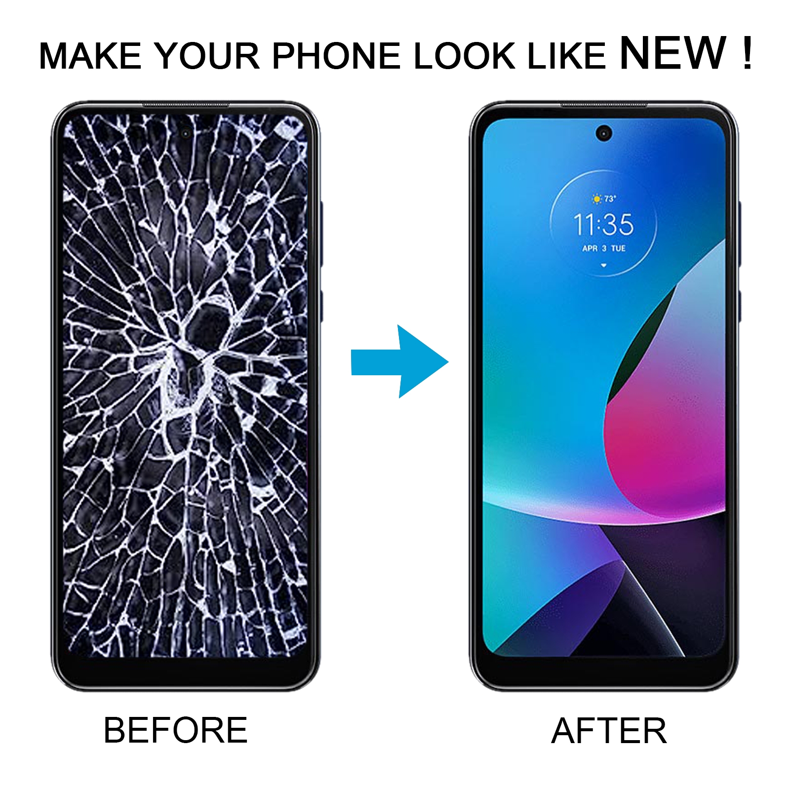 Motorola Moto G Play 2023 Screen Replacement - Image 5