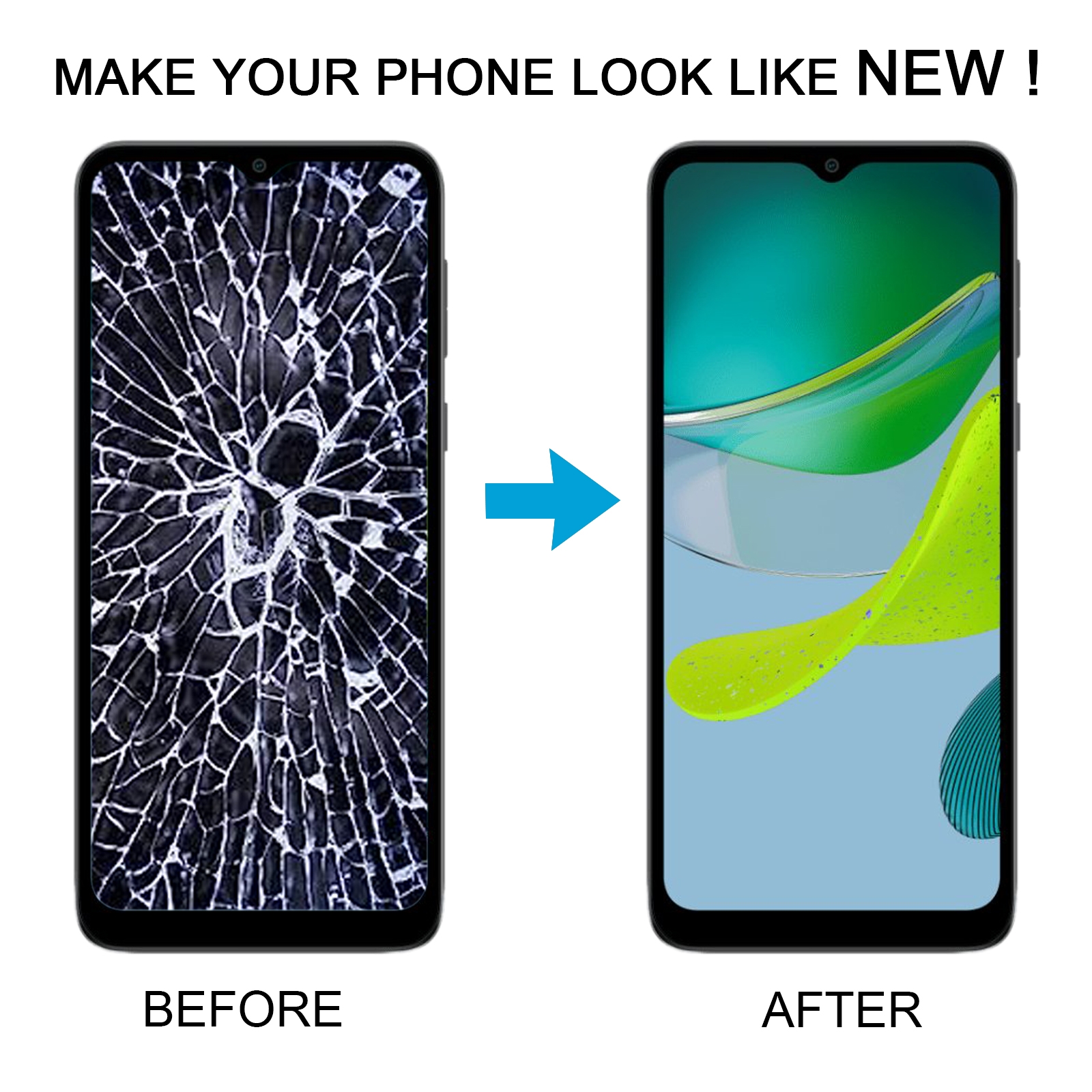 Motorola Moto E13 LCD Screen Digitizer Frame Replacement - Image 5
