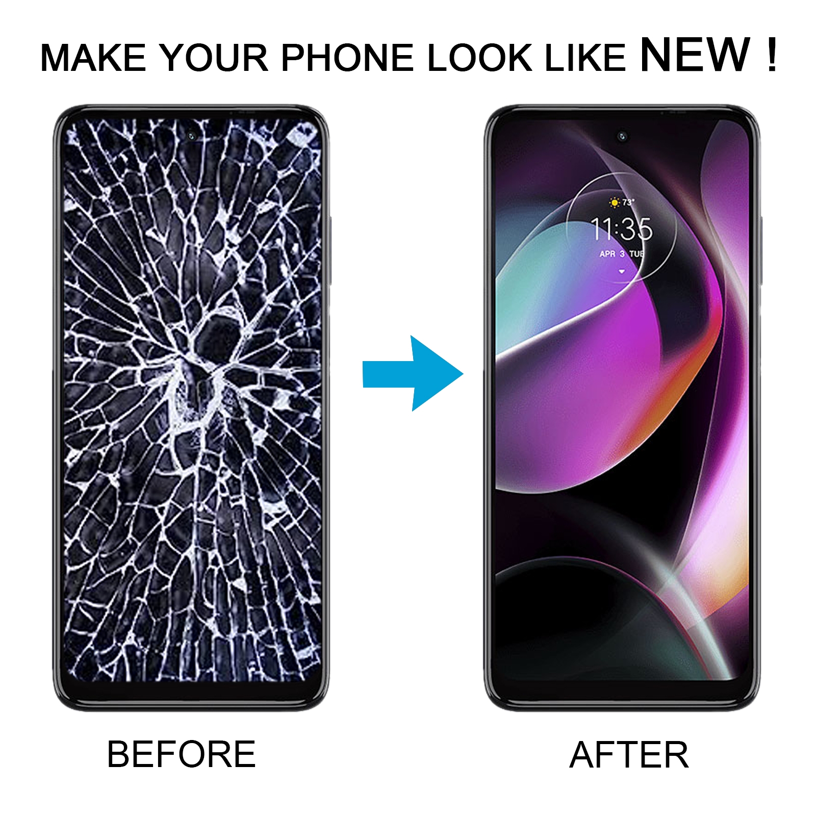 Motorola Moto G 2022 LCD Screen Replacement - Image 5