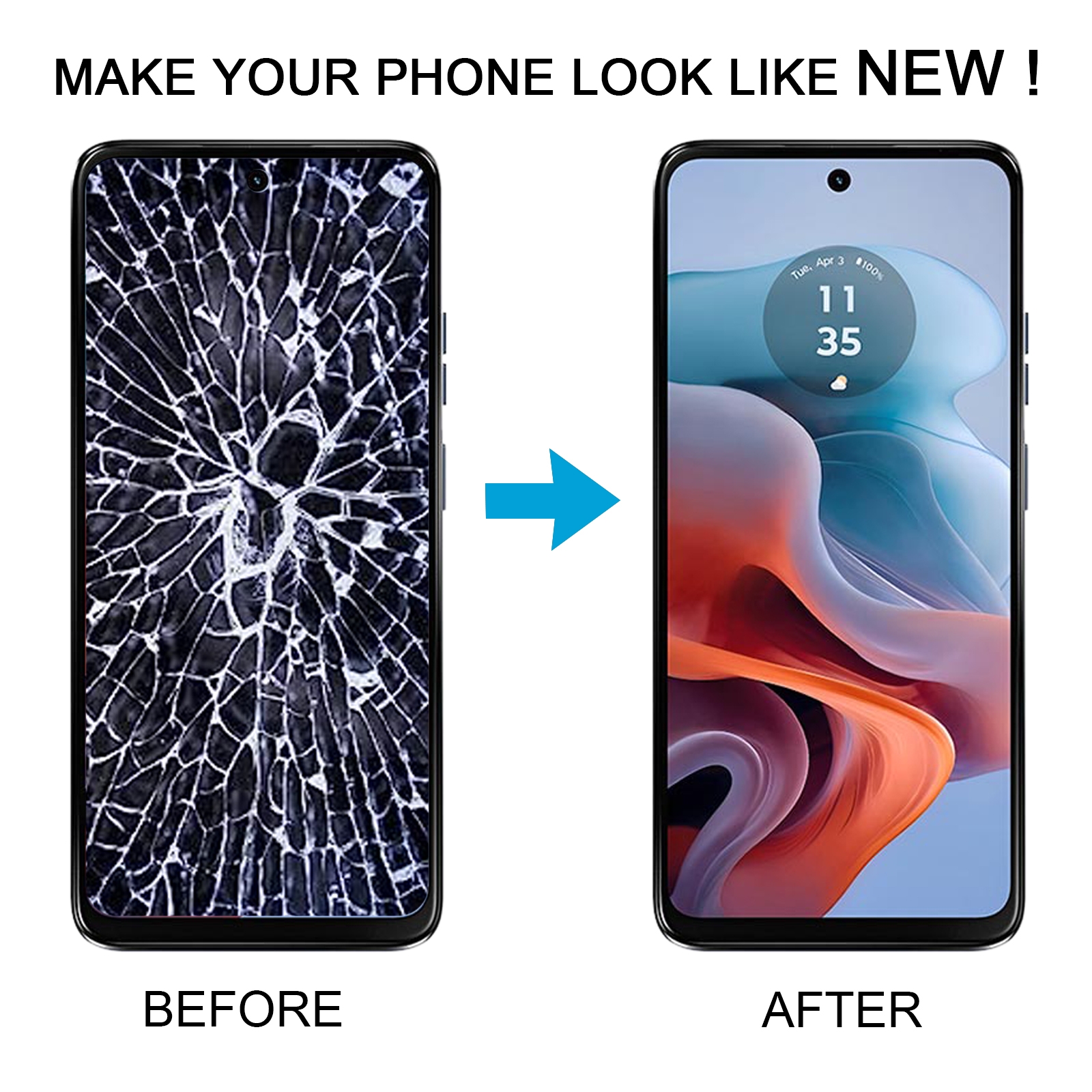 Motorola Moto G34 LCD Screen Replacement - Image 5