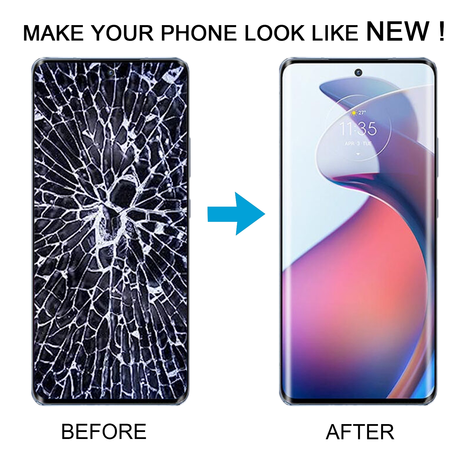 Motorola Moto S30 Pro LCD Screen Replacement - Image 5